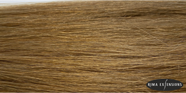 Schnitthaar Flachbonding Extensions E7.0 Dunkelblond