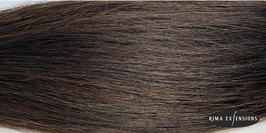Schnitthaar Flachbonding Extensions E3.0 braun
