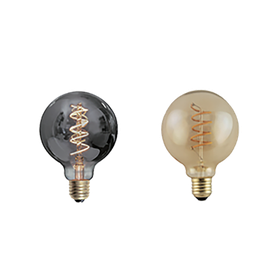 Globelamp E27 Spiraal (optie 3-step dimming)