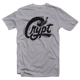 DJ CRYPT Tee (heather grey)