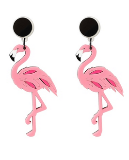 Collectif Ohrringe Flamingo
