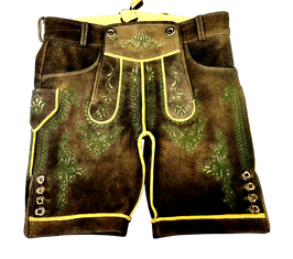 Original Trachtenhans sämische Damhirschlederhose
