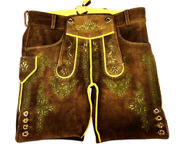 Original Trachtenhans sämische Damhirschlederhose