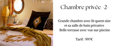 Acompte pour Chambre privative -2-