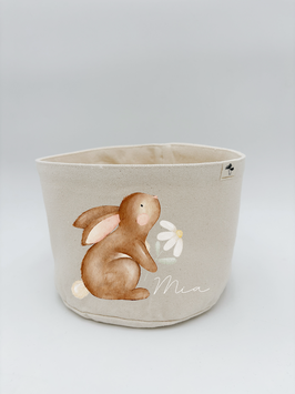 Personalisiertes Osternest -Blume-