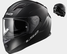 LS2 FF320 SOLID BLACK