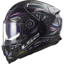 LS2 FF811 TROPICAL BLACK WHITE