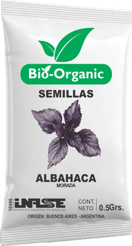 Semillas de Albahaca Morada X 0,5 GRS