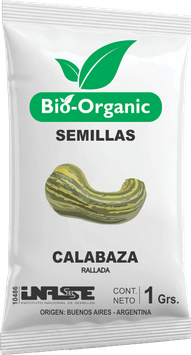 Semillas Zapallo Calabaza Rallada x 1 GRS