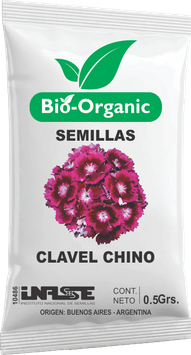 Semillas de Clavel Chino X 0,5 GRS