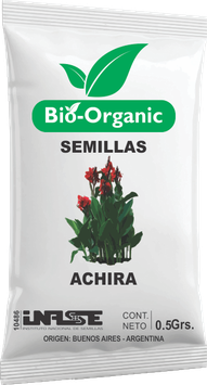 Semillas de Achira Roja (Canna) X 0,5 GRS