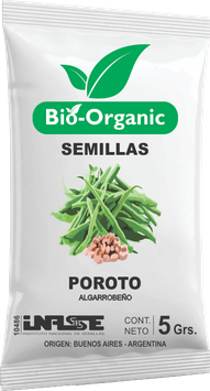 Semillas de Poroto Algarrobeño X 5 GRS
