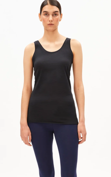 single jersey top black