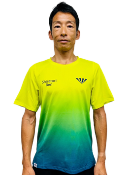 しらとり練Tシャツ（YEL/BLU）