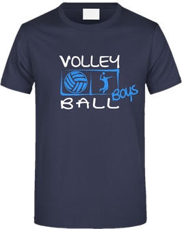 T-Shirt VB Boys marine/weiß/blau