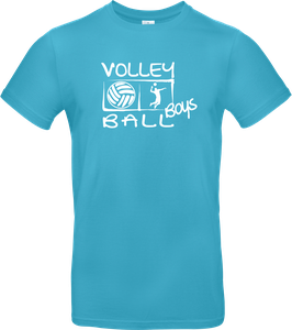 T-Shirt VB Boys türkis/weiß