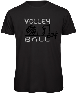 T-Shirt VB Boys schwarz/h-grau/schwarz