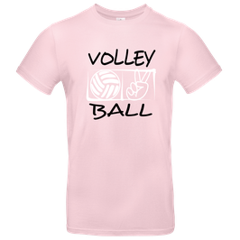T-Shirt VB Victory rosa/schwarz/weiß