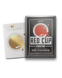 Pack CREW 5 -Magazines #78-May + T-shirt Crew + Free Poster A4 size Red Cup Crew poster