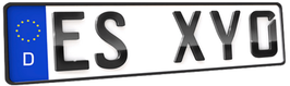 1 EUROKENNZEICHEN ES/NT mit Versand