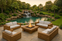 CONJUNTO DE SOFÁS Y SILLONES DUNA