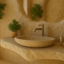 ENCIMERA DE PIEDRA AMBAR