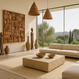 Panel decorativo étnico
