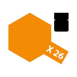 Acrylic Color - Clear Orange Gloss (X-26)