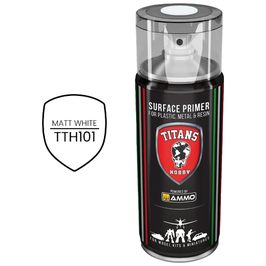 White Matt Primer Spray