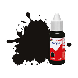 Acrylic Paint - Black Satin (No 085)