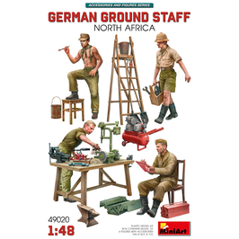 German Ground Staff North Africa