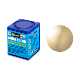 Aqua Color - Gold metallic