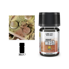 Enamel Wash - Black Wash 35 ml