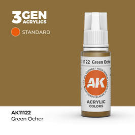 3GEN Acrylic - Green Ocher