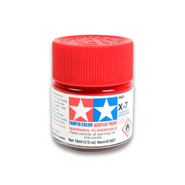 Acrylic Paint - Red Gloss (X-7)
