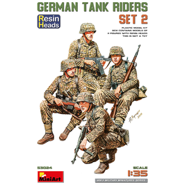 German Tank Riders Set 2 (Resin Heads)