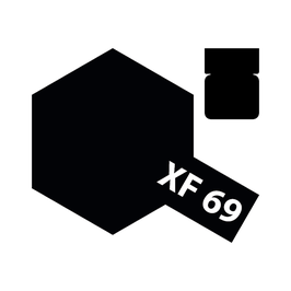 Acrylic Paint - NATO Black Matt (XF-69)