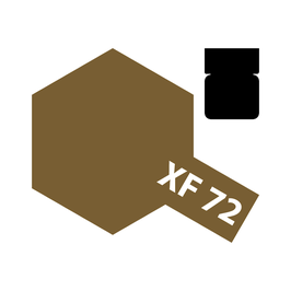 Acrylic Paint - Brown / JGSDF Matt (XF-72)