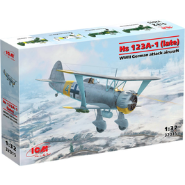 Hs 123A-1 (late) WWII German Attack Aircraft
