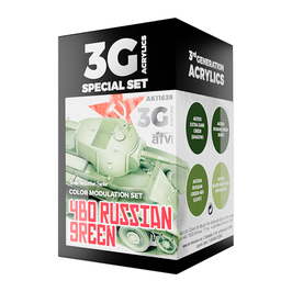 3GEN Acrylic Set - 4BO Russian Green