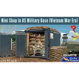 Mini Shop in US Military Base (Vietnam War Era)
