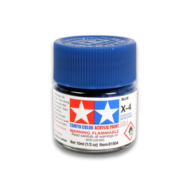 Acrylic Paint - Blue Gloss (X-4)