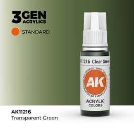 3GEN Acrylic - Transparent Green