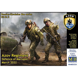 Azov Regiment Defence of Mariupol, March 2022 Russian-Ukrainian War Series. Kit No 2