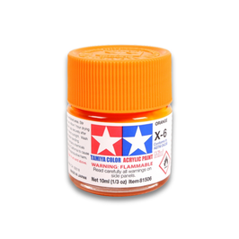 Acrylic Paint - Orange Gloss (X-6)
