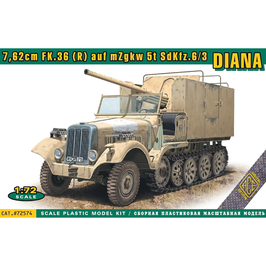 7,62cm FK.36 (R) auf mZgkw 5t Sd.Kfz. 6/3 ''Diana''
