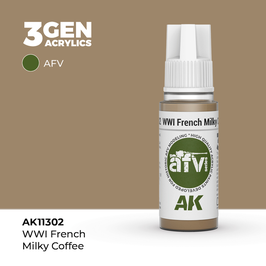 3GEN Acrylic - WWI French Milky Coffee