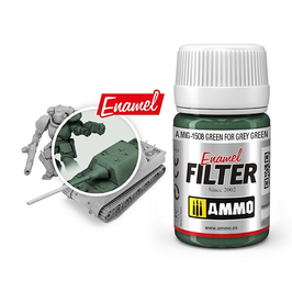 Enamel Filter - Green for Grey Green