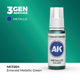 3GEN Acrylic - Emerald Metallic Green