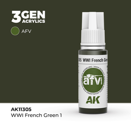 3GEN Acrylic - WWI French Green 1